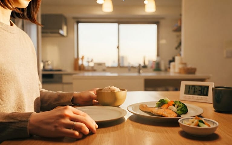 早めの夕食に変えただけ|体に起きた5つの変化を正直に話します