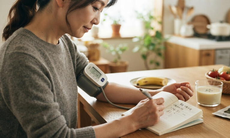 血圧高めを薬なしで安定させた7つの生活の工夫|正直な記録